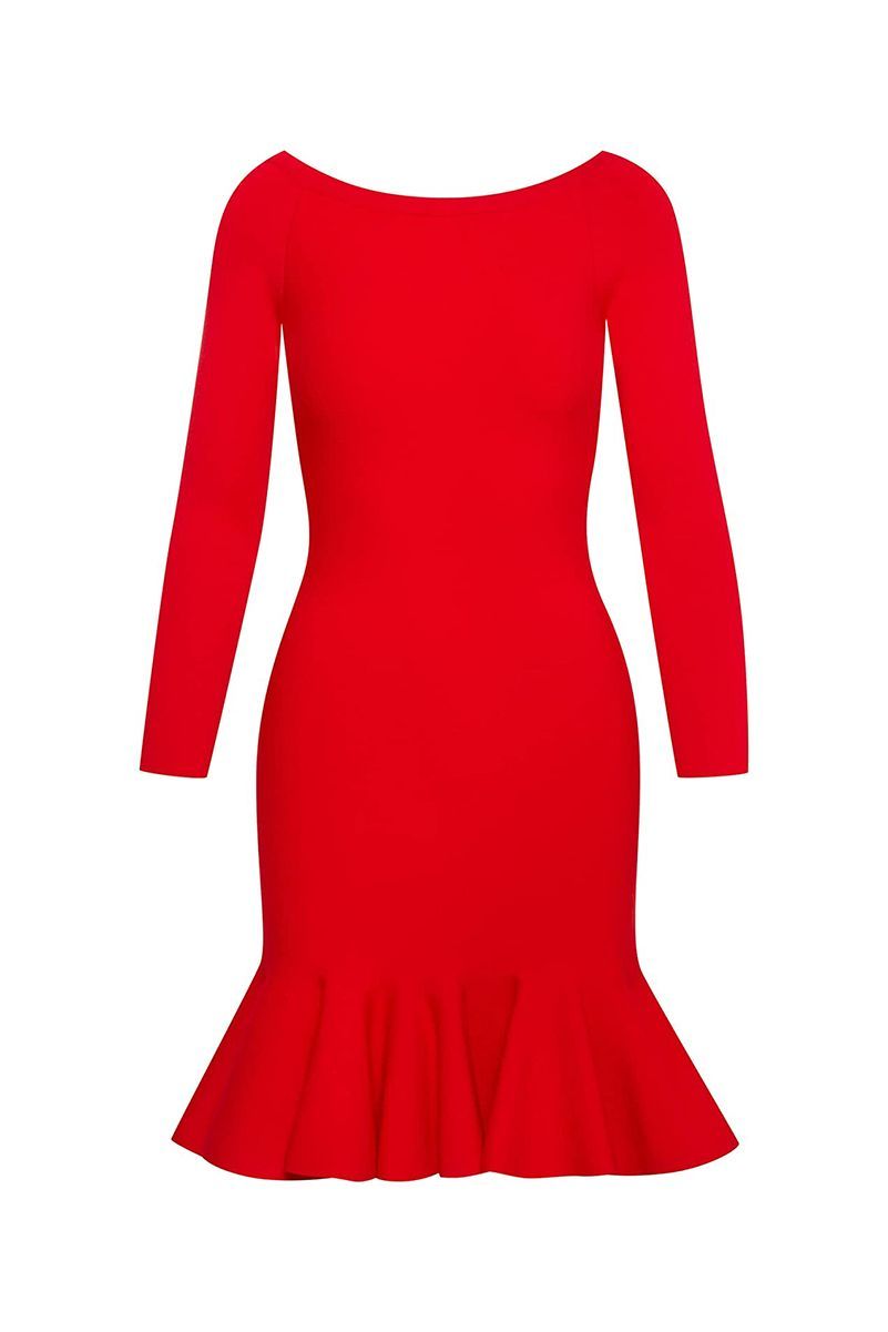 amazon red dress